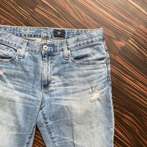 AG Jeans | Distressed Ankle Jeans